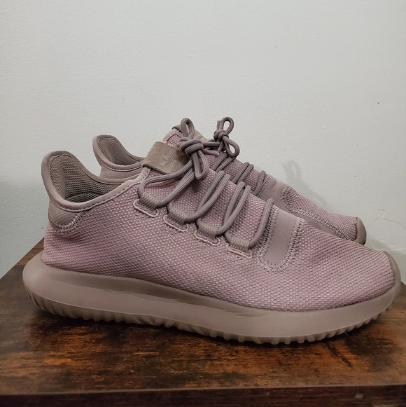 Mens Adidas Originals Tubular Shadow Sneakers Size 7 Beige - Picture 1 of 12